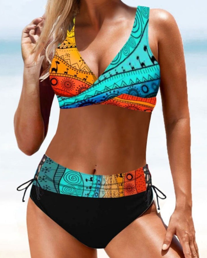 Elizabeth | Colorful bikini swimsuit