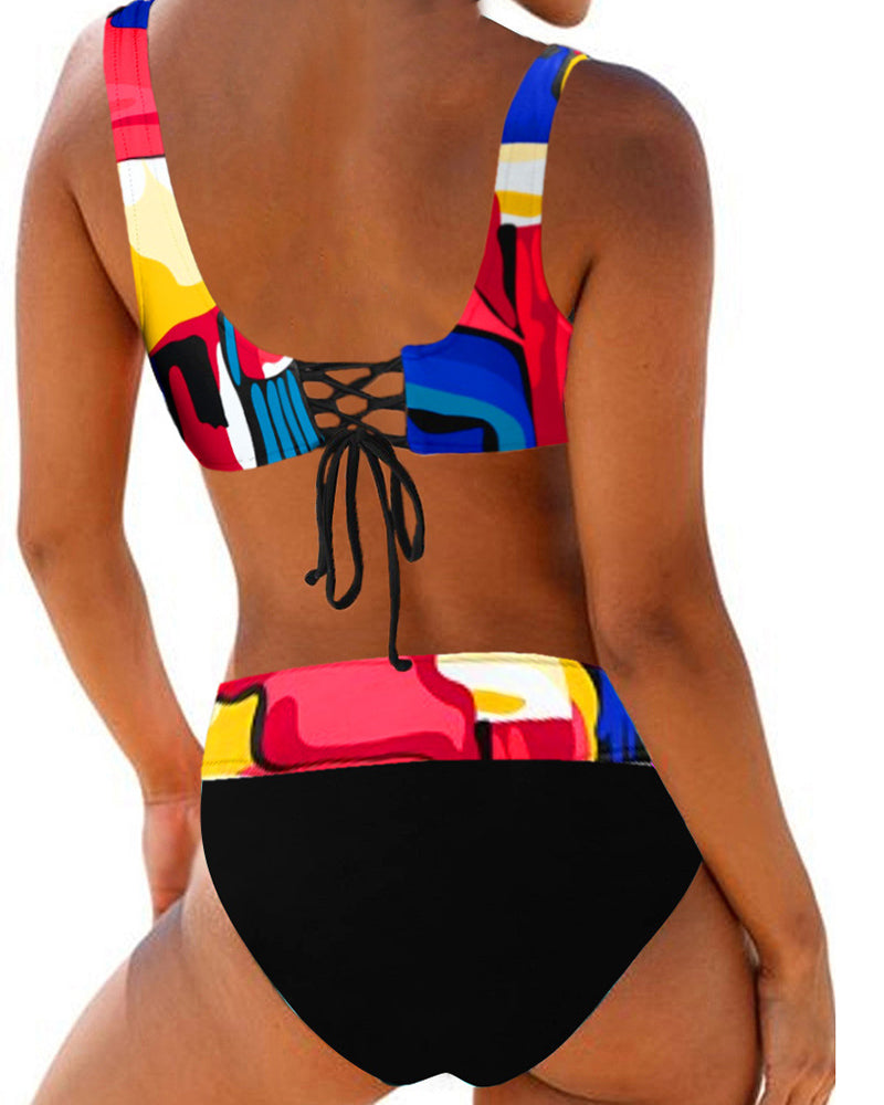 Elizabeth | Colorful bikini swimsuit