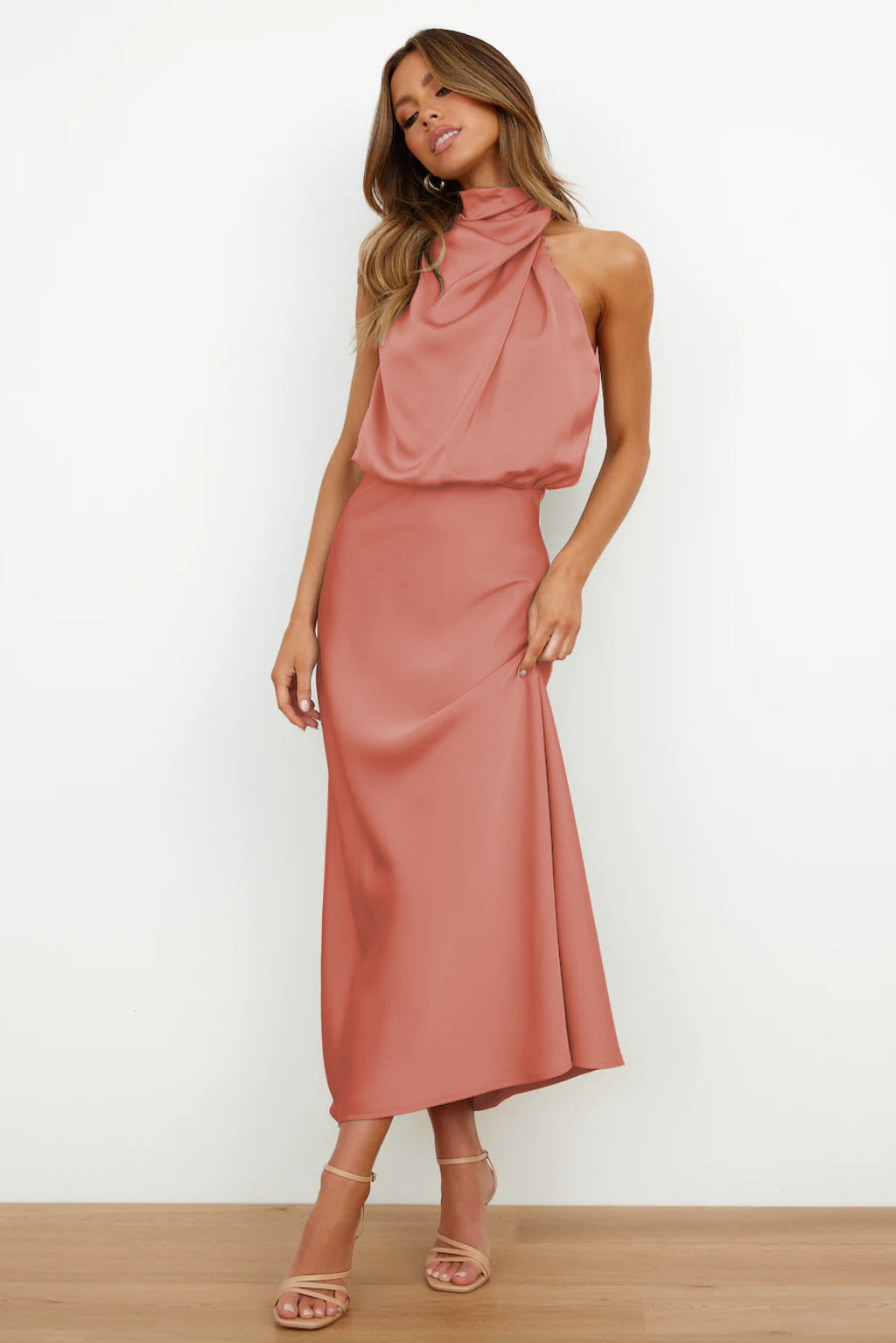 Marian | Elegant American-Neck Evening Dress