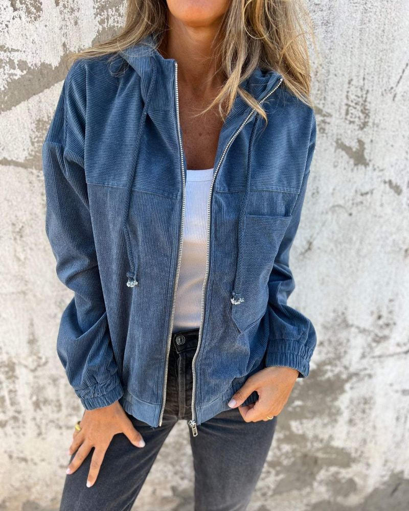 Anna | Zip-Up Hooded Jacket