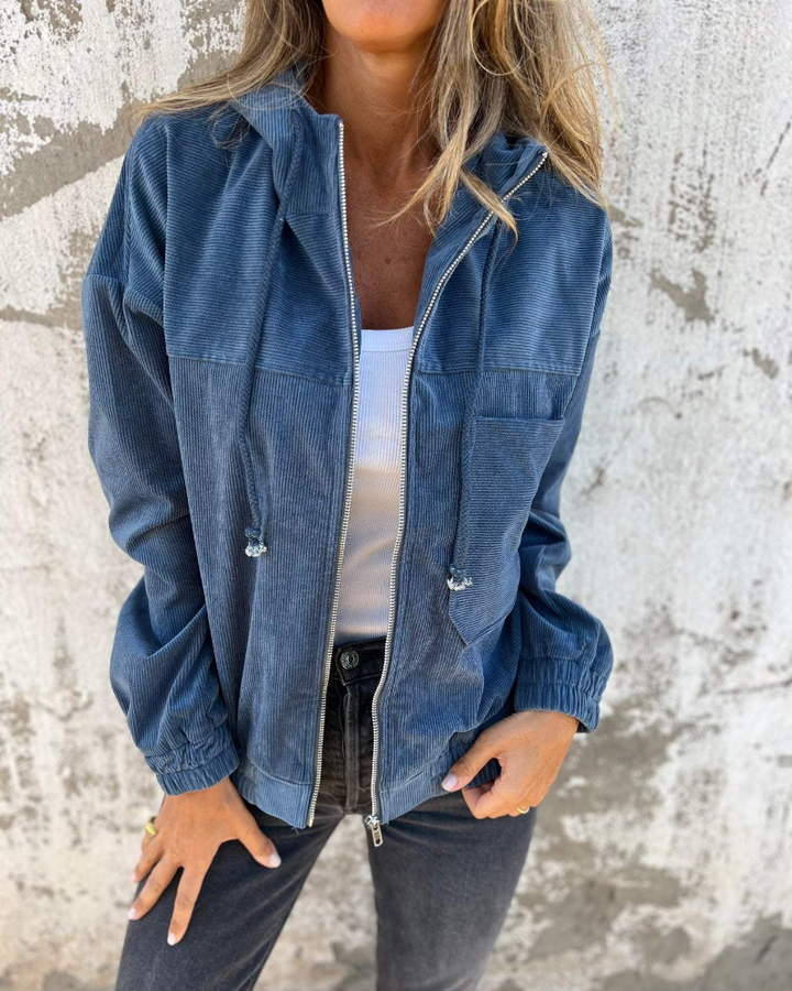 Anna | Zip-Up Hooded Jacket