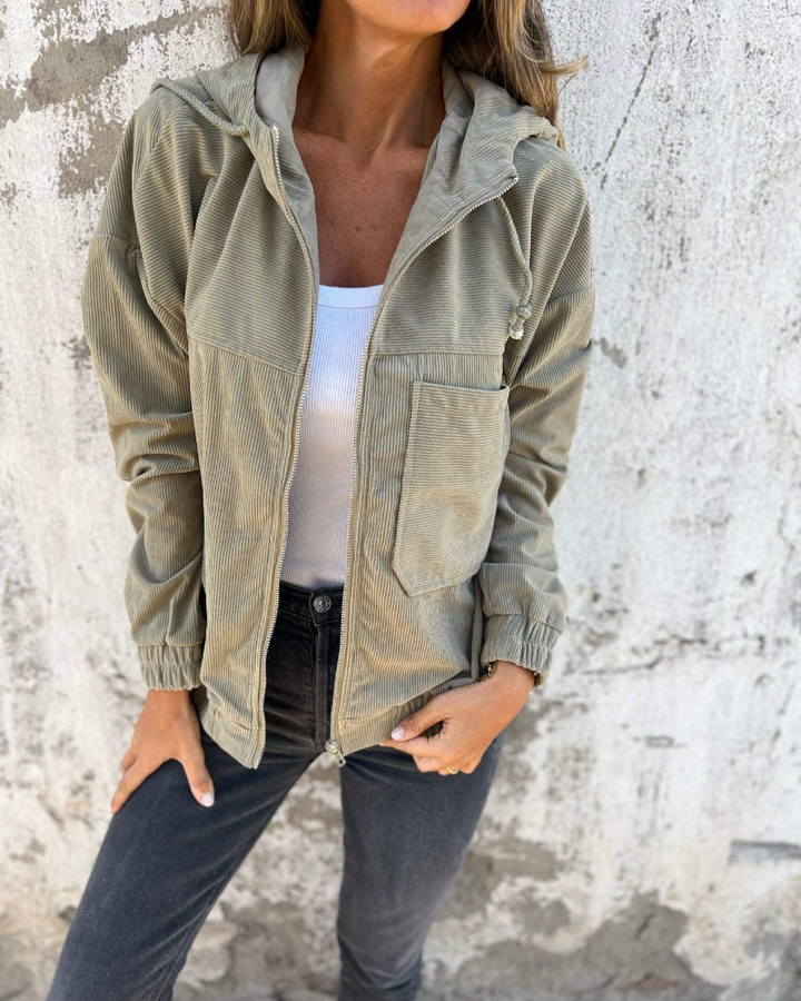 Anna | Zip-Up Hooded Jacket