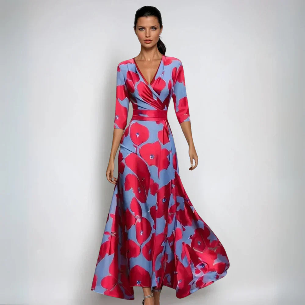 Gemma™ | Luxury Floral Dress