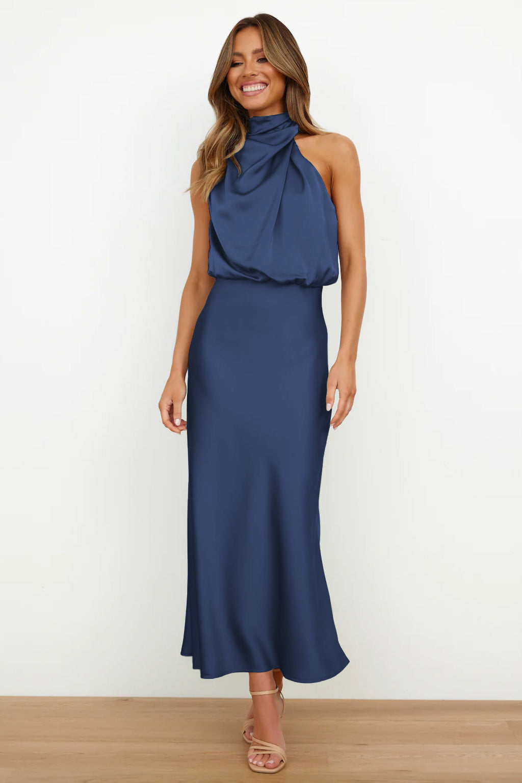 Marian | Elegant American-Neck Evening Dress