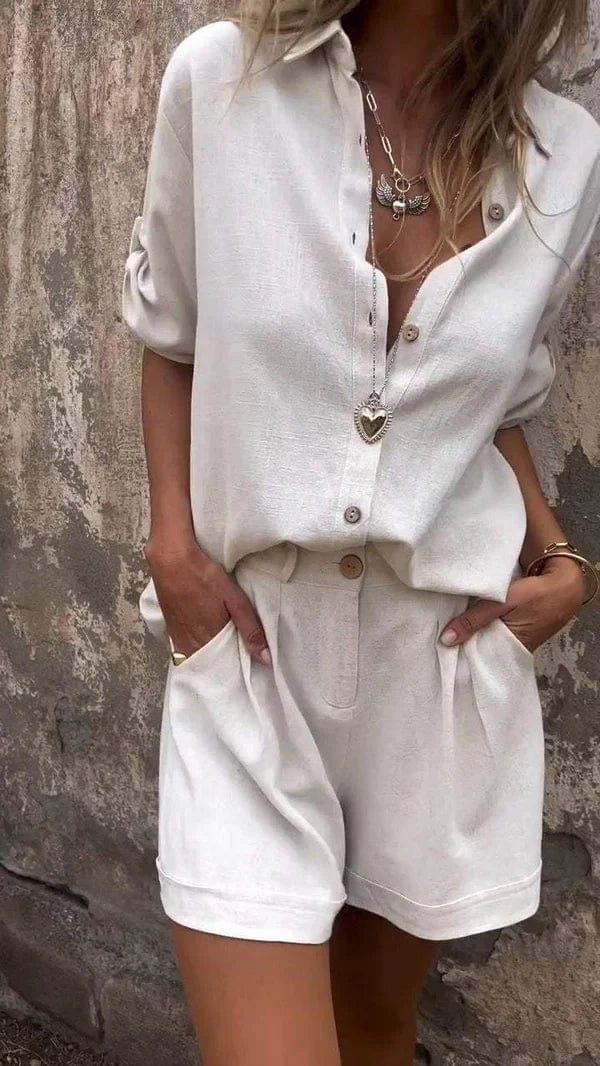 Emily | Women’s Relaxed Fit Summer Lounge Two-Piece Set