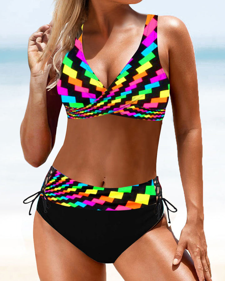 Elizabeth | Colorful bikini swimsuit