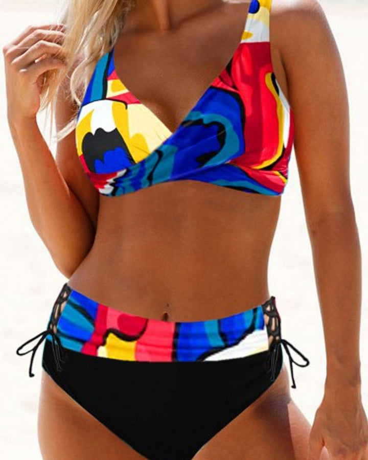 Elizabeth | Colorful bikini swimsuit