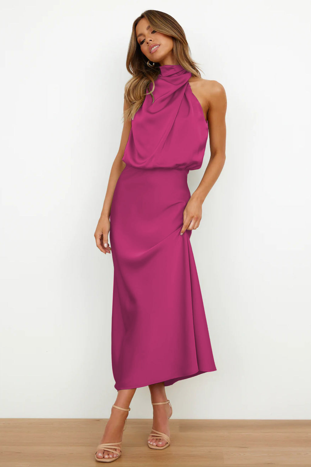 Marian | Elegant American-Neck Evening Dress