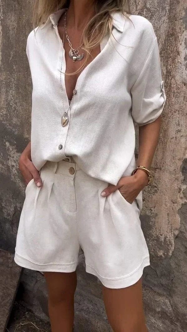 Emily | Women’s Relaxed Fit Summer Lounge Two-Piece Set