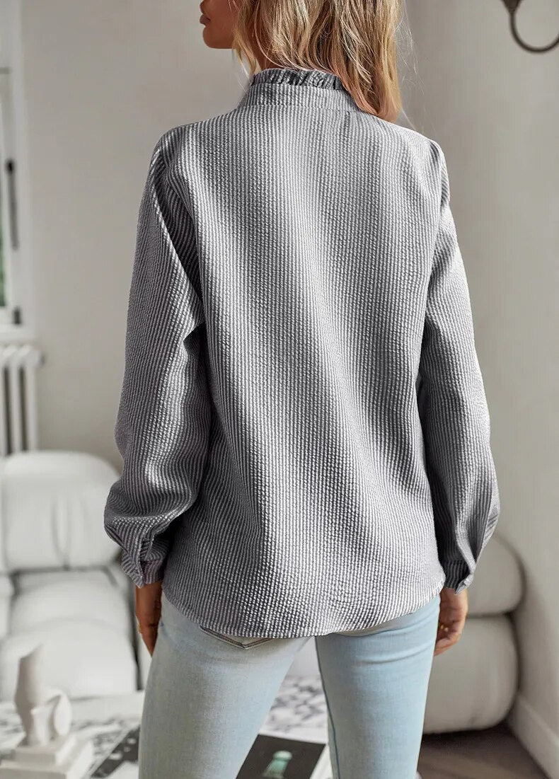 Amanda | Comfortable long-sleeved shirt.