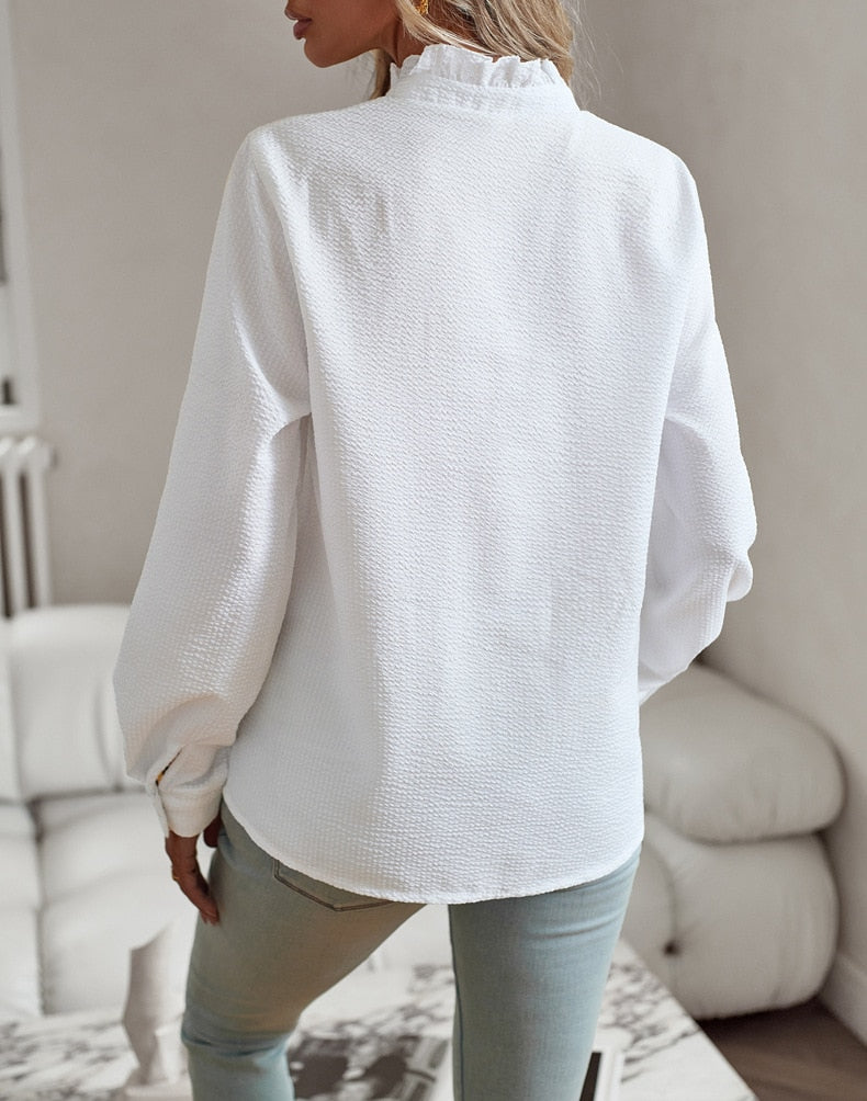 Amanda | Comfortable long-sleeved shirt.