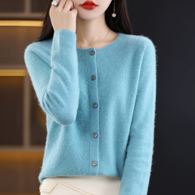 Miranda | Cozy Button Front Sweater