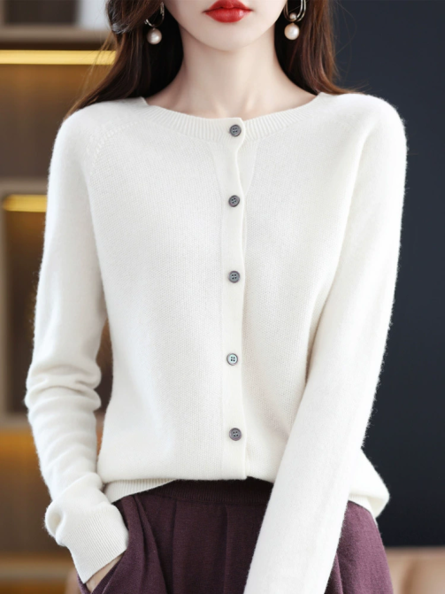 Miranda | Cozy Button Front Sweater