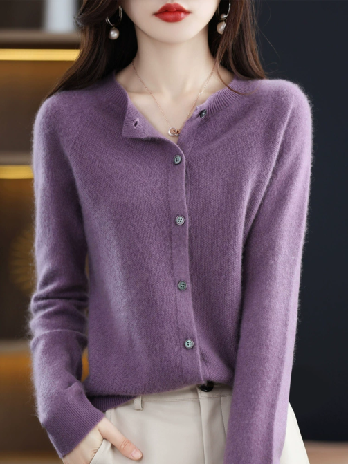 Miranda | Cozy Button Front Sweater