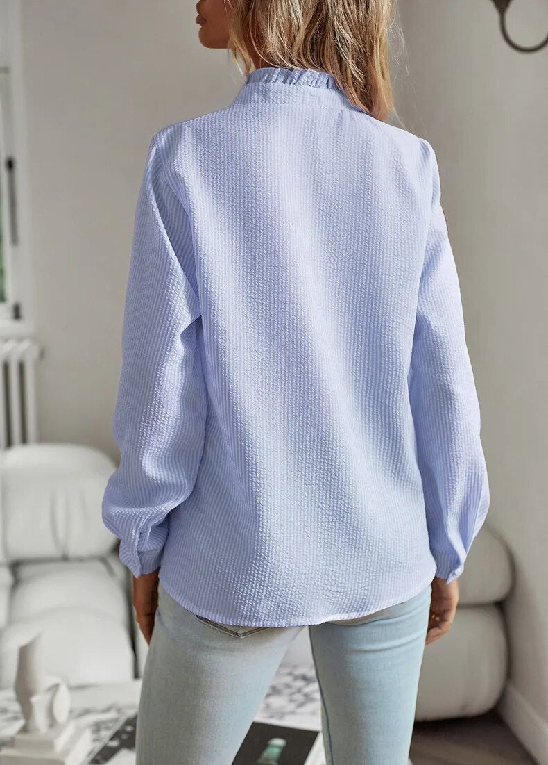 Amanda | Comfortable long-sleeved shirt.