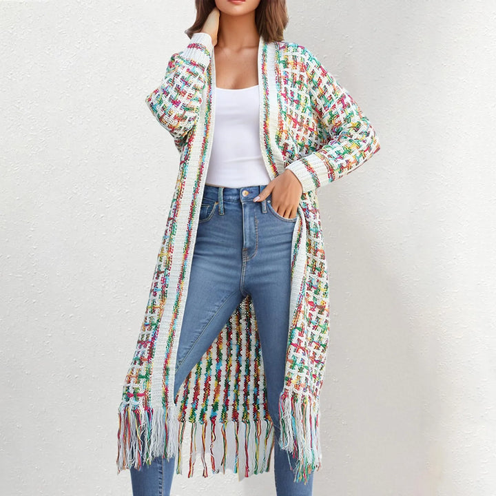 Tara™ | Free Spirit Fringe Knit Cardigan