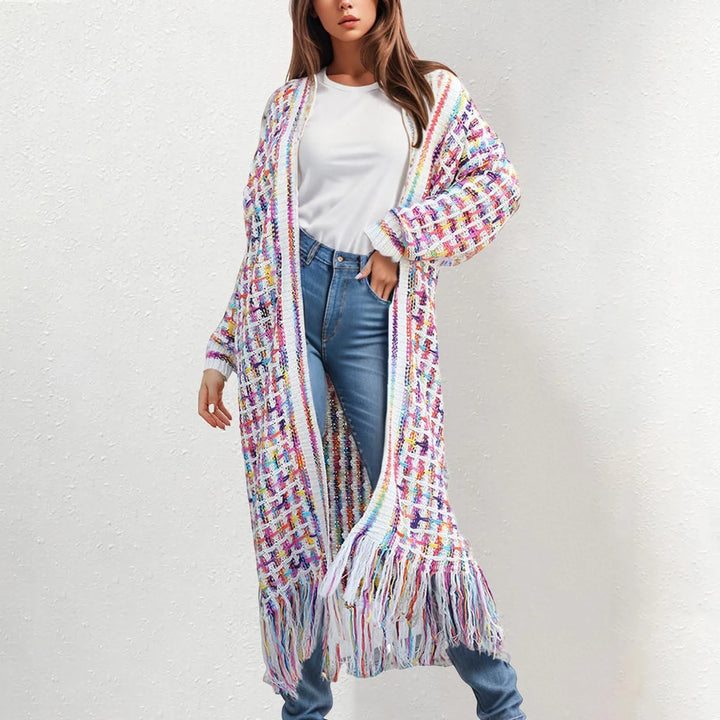 Tara™ | Free Spirit Fringe Knit Cardigan