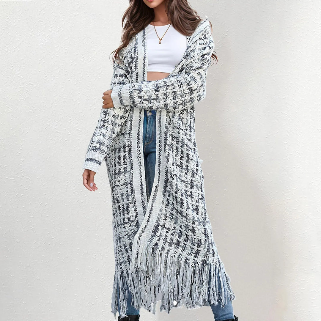 Tara™ | Free Spirit Fringe Knit Cardigan