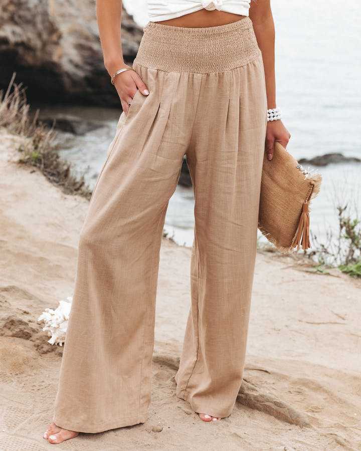 Aileen | Beach Wide Leg Pants