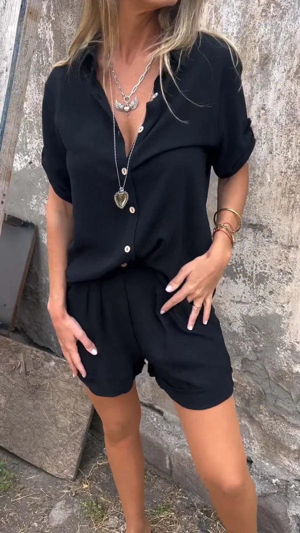 Emily | Women’s Relaxed Fit Summer Lounge Two-Piece Set