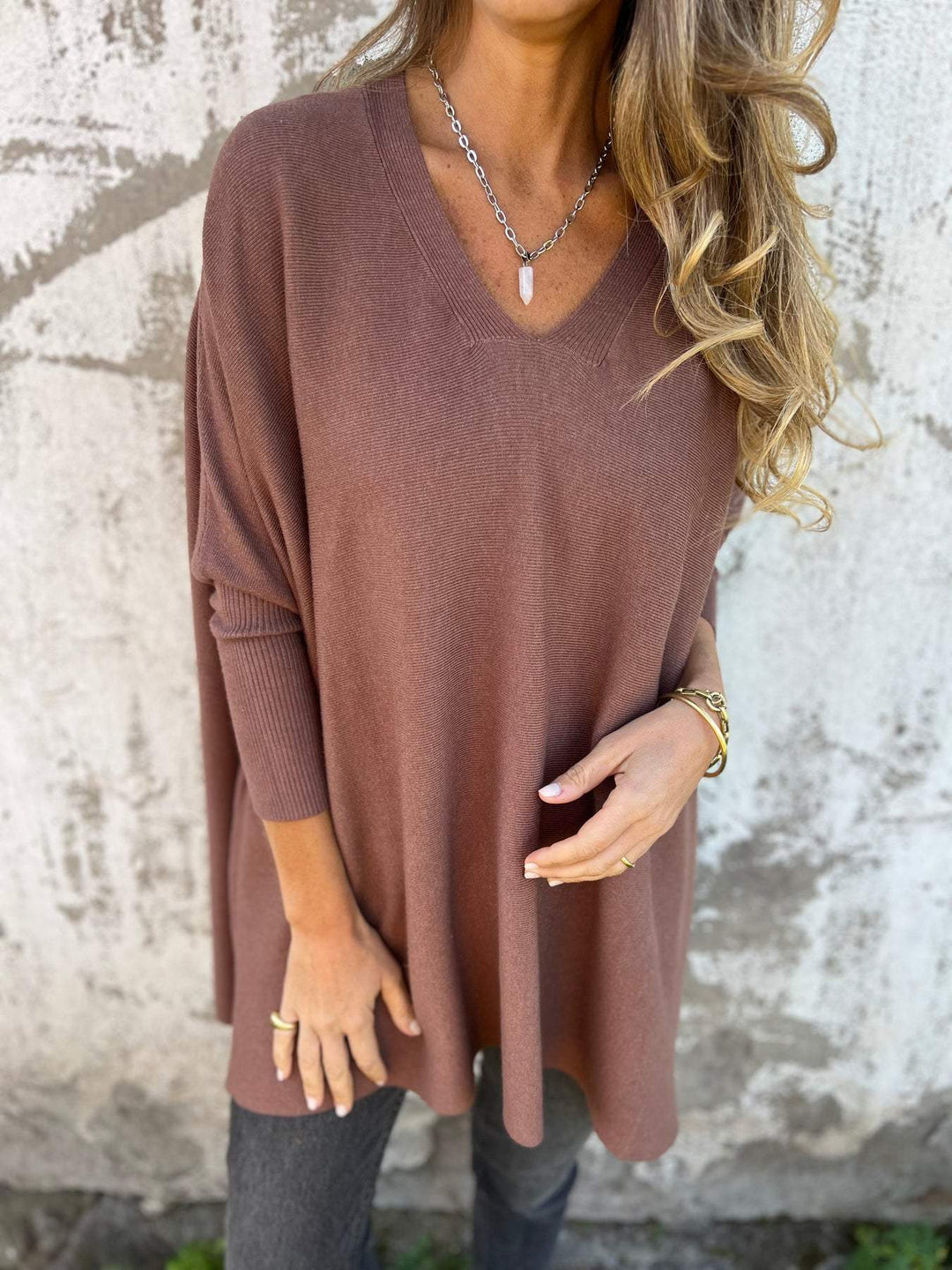 Annalyn | Comfort V-Neck Sweater