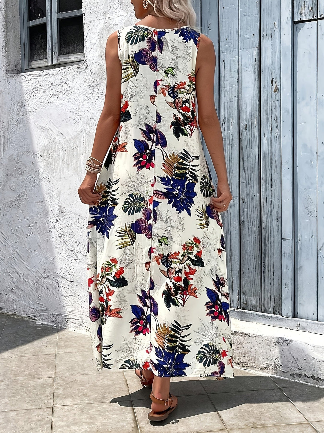 Nina | floral maxi dress