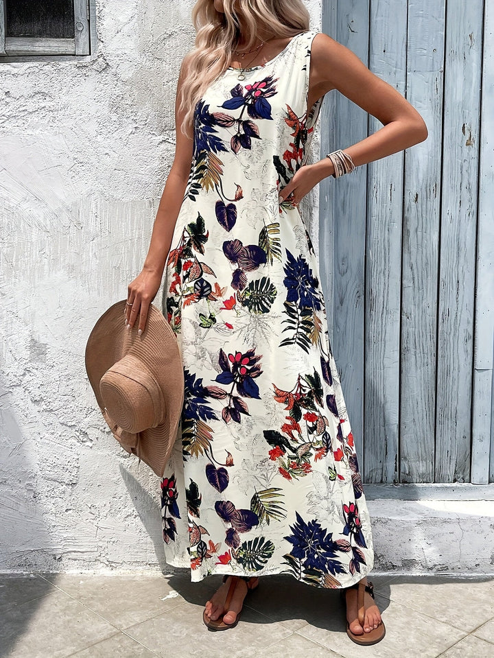 Nina | floral maxi dress