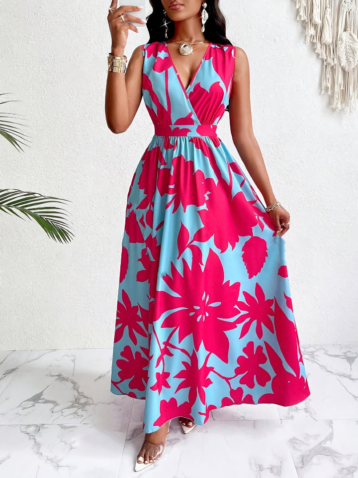 Bodine | vibrant floral print dress