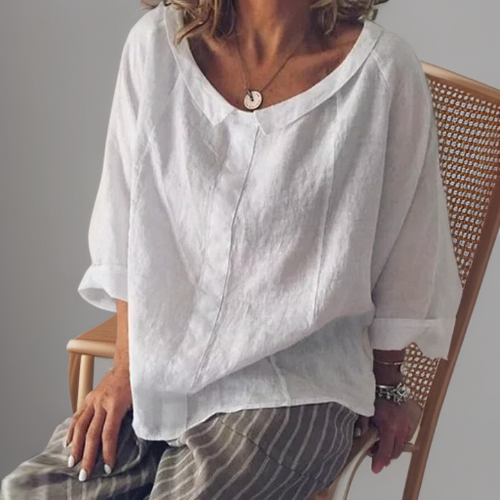 Amelia | Loose Long Sleeve Blouse