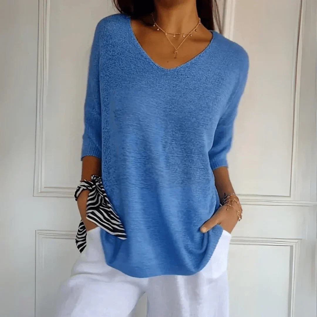 Azure | Relaxed Elegant Top