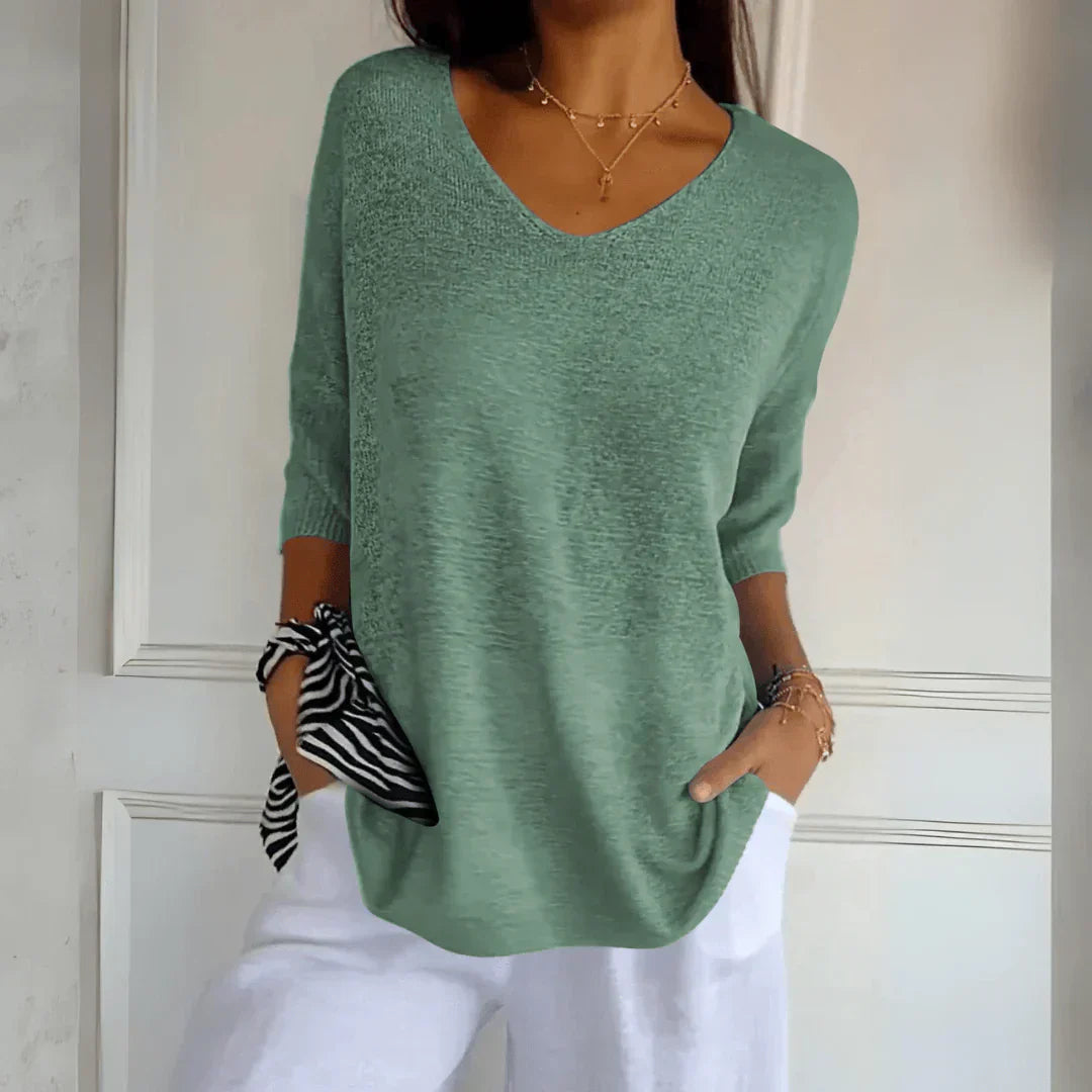 Azure | Relaxed Elegant Top