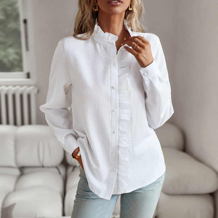 Amanda | Comfortable long-sleeved shirt.